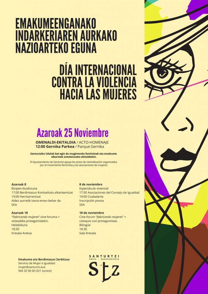 Día internacional contra la violencia hacia las mujeres
