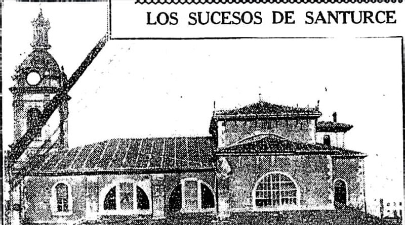 1932 el año que ardio la iglesia de San Jorge