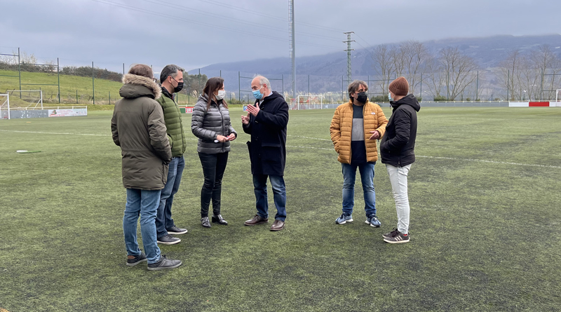 Santurtzi renovará el césped del campo del Peña Athletic