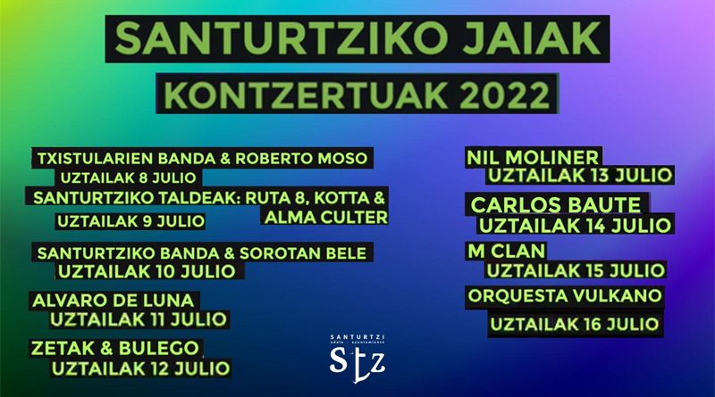 conciertos fiestas del carmen santurtzi 2022