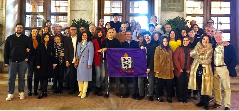 Los y las embajadoras de Santurtzi en Madrid se reúnen de nuevo